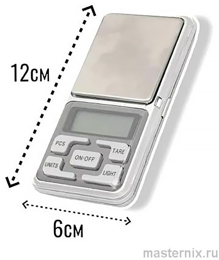 Инструкция весы Pocket Scale
