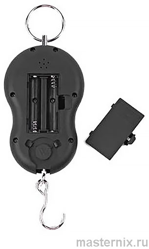 Установка батареек в весы Portable Electronic Scale