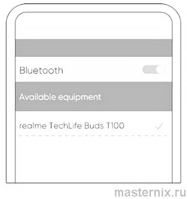 Realme T100 TechLife Buds Инструкция