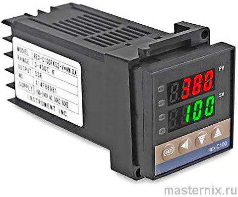 PID REX C100 SSR Терморегулятор Инструкция