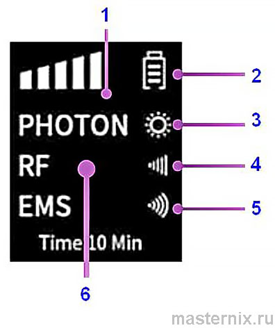 RF EMS Beauty Instrument лифтинг массажер для лица - Инструкция