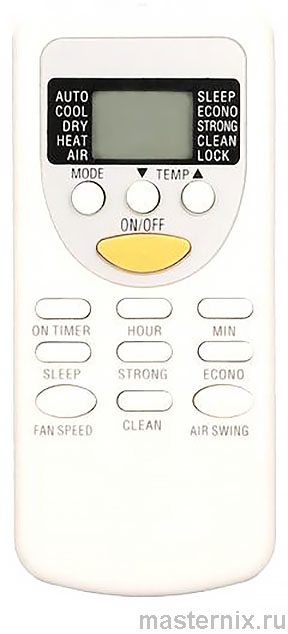 Rovex ZH JT 03 Split System Remote Control Manual