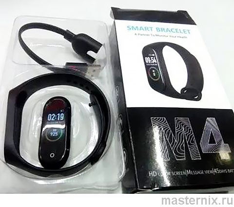 Инструкция Smart Bracelet M4 фитнес-браслет