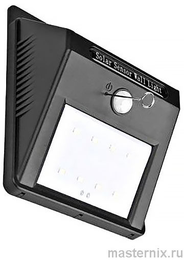 Solar Sensor Wall Light Инструкция