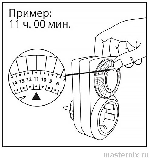 Механический таймер ТРМ 01 Инструкция