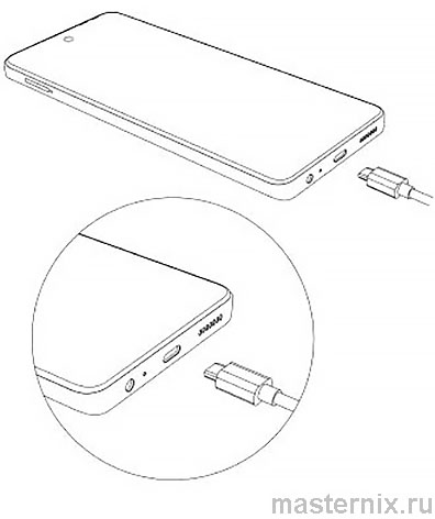 Процесс подключения смартфона к зарядному устройству через USB Type-C