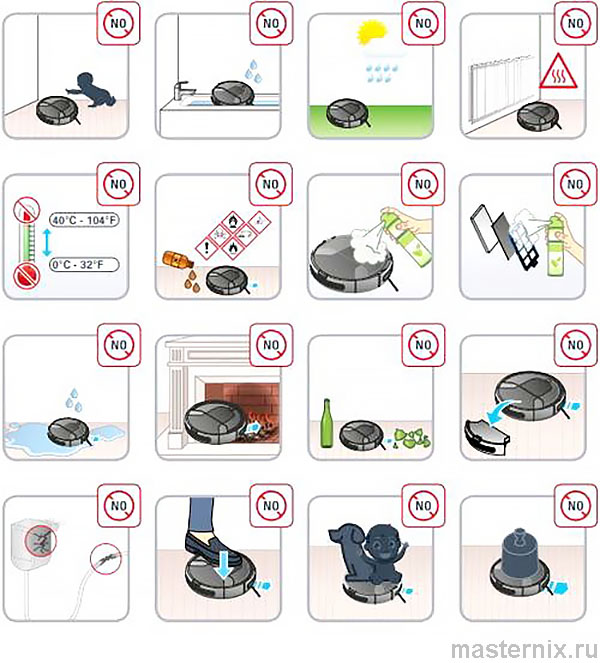 Инструкция Робот-пылесос Tefal X-plorer 20 Серия