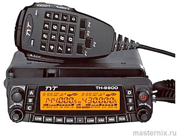 Автомобильная радиостанция TYT TH-9800 Инструкция
