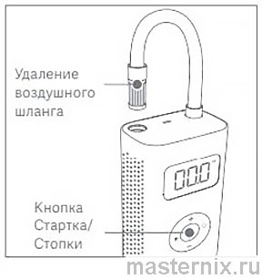 Компрессор Xiaomi Car Air Pump 2 Инструкция