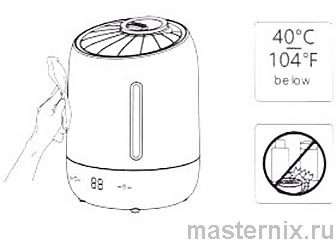 Инструкция увлажнитель Xiaomi Deerma Humidifier DEM-F600