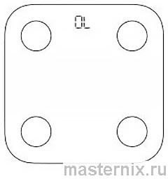 Инструкция весы Xiaomi Mi Body Composition Scale 2 весы перегружены