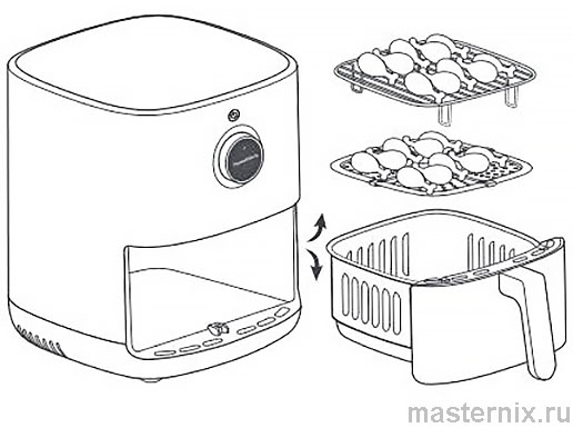 Аэрогриль Mi Smart Air Fryer Инструкция