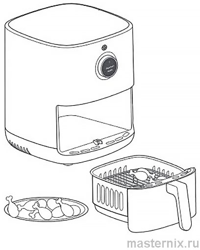 Аэрогриль Mi Smart Air Fryer Инструкция