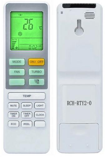 remote control of the Ballu RCH-RTY2-0 split-system
