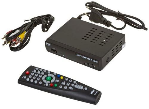цифровой DVB T2 телевизионный приемник BBK SMP 240HD-T2
