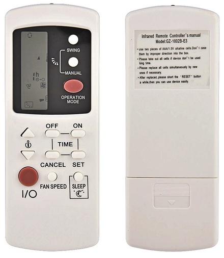 Remote Control of Split-System GZ-1002B-E3