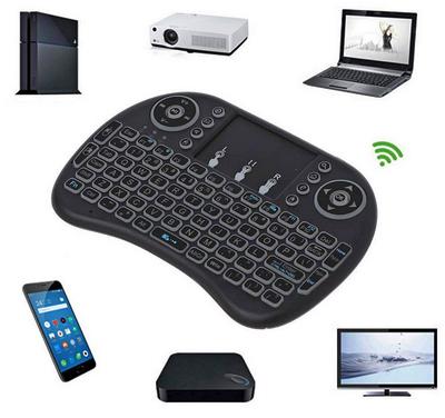 Универсальный пульт Bluetooth клавиатура с тач-падом i8 Mini Keyboard