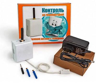 configuration and operation of the GSM thermostat KotelOK
