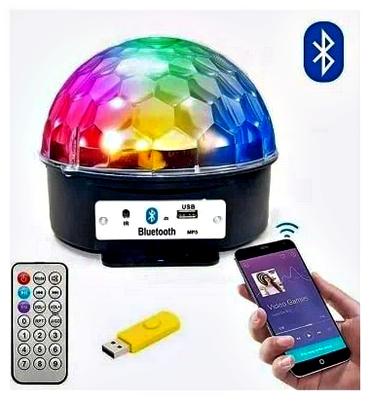 Инструкция Диско-шар Led Crystal Magic Ball Light на русском языке