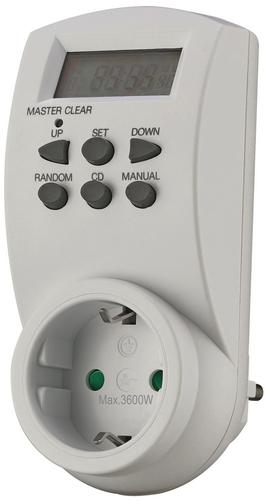 Розетка с таймером Lexman 3600 Вт