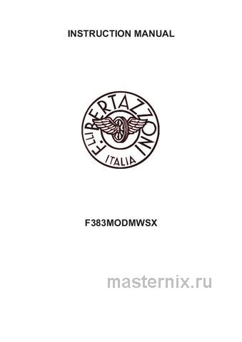 Обложка инструкции Встраиваемая микроволновая печь СВЧ Bertazzoni F383MODMWSGNE 