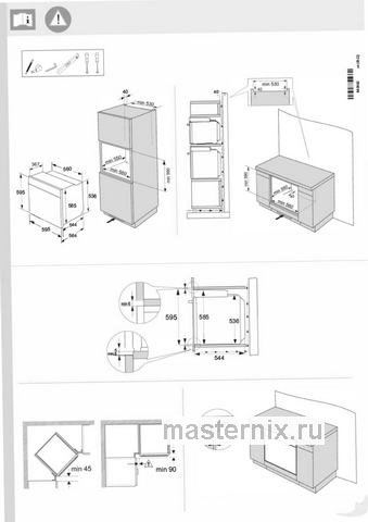 Обложка инструкции Электрический духовой шкаф Gorenje BOS67371SYW 