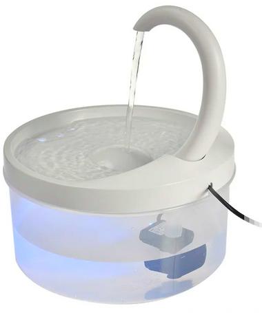 Поилка-фонтанчик для домашних животных, 2 л, USB-зарядка