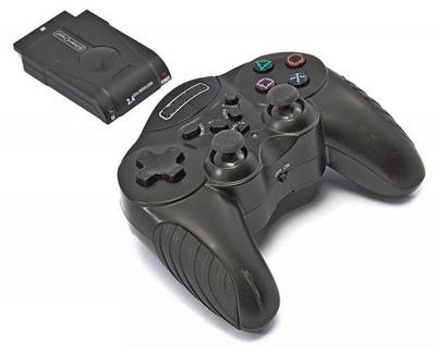 Портативный игровой Wireless геймпад Silvercrest Video Game Controller PS2-WLC