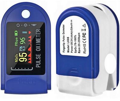 пальчикового пульсоксиметра Fingertip Pulse Oximeter LK-88