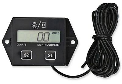лодочный тахометр с функциями счетчиков моточасов Kebidumei QUARTZ TACH/HOUR METER
