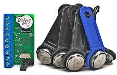 Автономный контроллер TOUCH MEMORY R-5Z (R.C.U. – 1 ver.1.5) c автосбором ключей.
