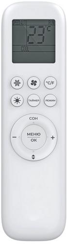 universal remote control for Royal Clima air conditioners, models YKR-T/121E (YKR-T/011E)
