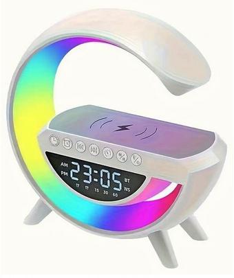 Умная световая звуковая колонка Smart Light Sound Machine со встроенным беспроводным зарядным устройством