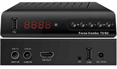 цифровой HDTV-приставки World Vision Foros Combo C/T2/S2