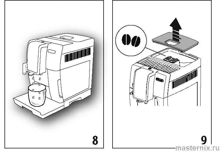инструкция Delonghi Dinamica Plus ECAM 380 рис. - 063