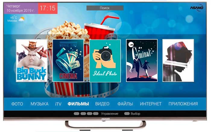 телевизоры марки Asano