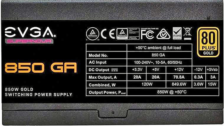 Как узнать, какой блок питания стоит в компьютере и какая у него мощность?