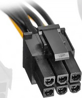 Какие бывают разъемы питания видеокарты?