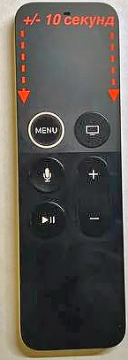 Как быстро перемотать видео на Apple TV