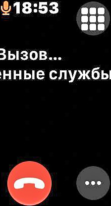 Как настроить экстренный вызов в Apple Watch?