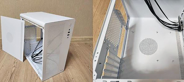 Все ли корпуса допускают прокладку кабелей за материнской платой?