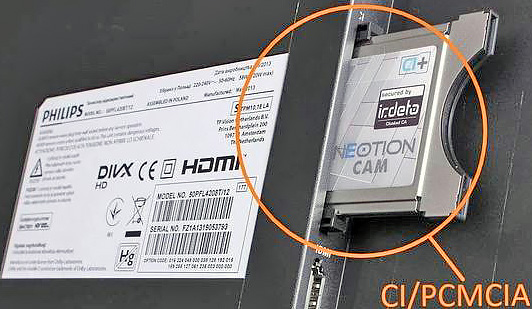 Для чего нужен слот CI/PCMCIA в телевизорах?