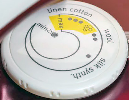 Что означают символы на регуляторе утюга и ярлыках одежды