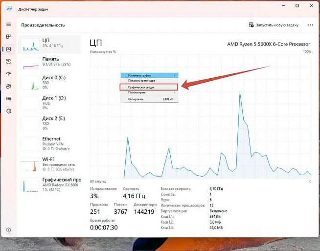 Настройка мониторинга системных ресурсов — как следить за производительностью в реальном времени?