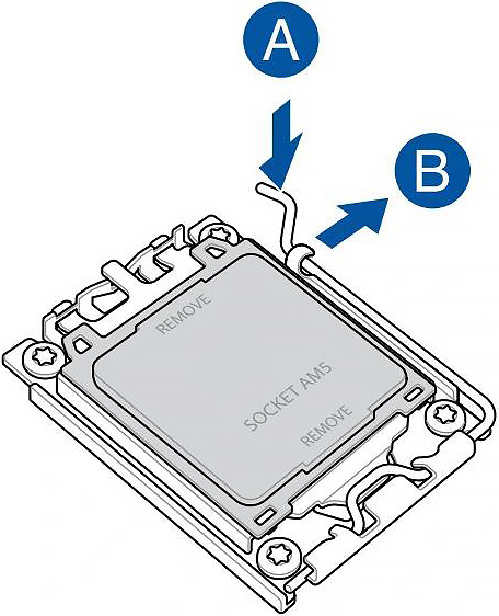 Как установить процессор AMD в материнскую плату