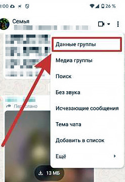 Как в WhatsApp переименовать или изменить картинку группы?