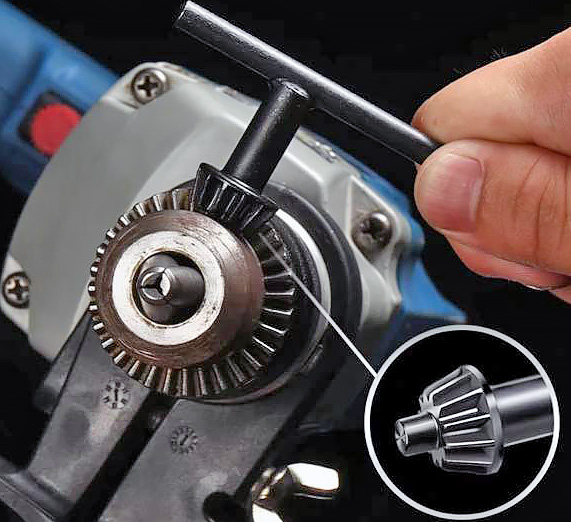 Как установить/извлечь сверло из патрона дрели или шуруповерта