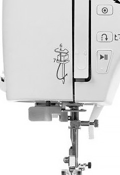 Для чего нужно позиционирование иглы (вверх/вниз)