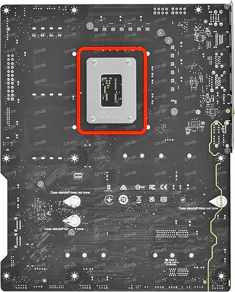 Что такое бэкплейт на материнской плате и зачем он нужен?