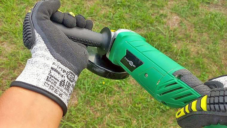 Как установить рукоятку на УШМ